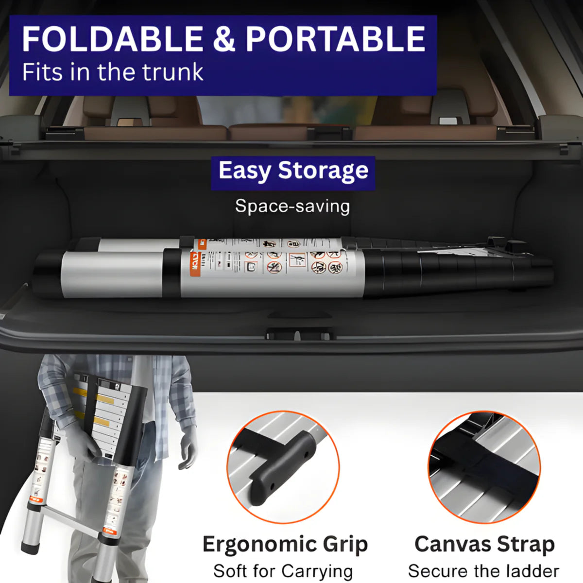 Drabina teleskopowa Virelle 3,5 m