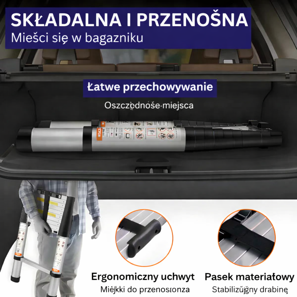 Drabina teleskopowa Virelle 3,5 m