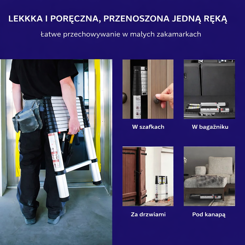 Drabina teleskopowa Virelle 3,5 m